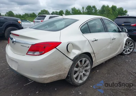 2012 Buick Regal Turbo - Premium 3 из США, поврежденный, VIN 2G4GU5GV3C9190321